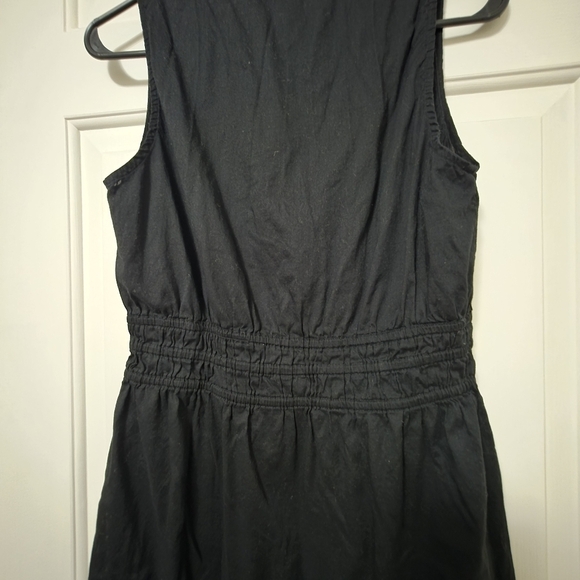 Converse Black Sleeveless V-Neck Mini Sundress Size Medium - Picture 4 of 7